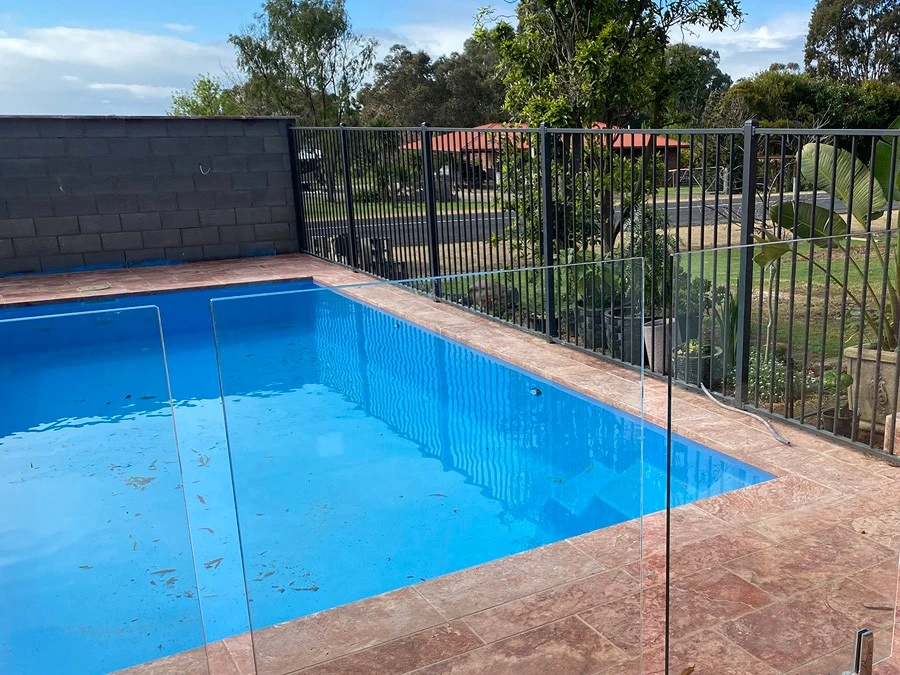 Red Travertine Paver For Pool 