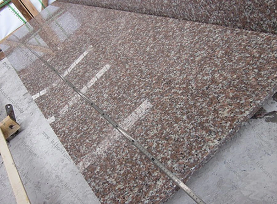 Peach Red Granite Slabs 04