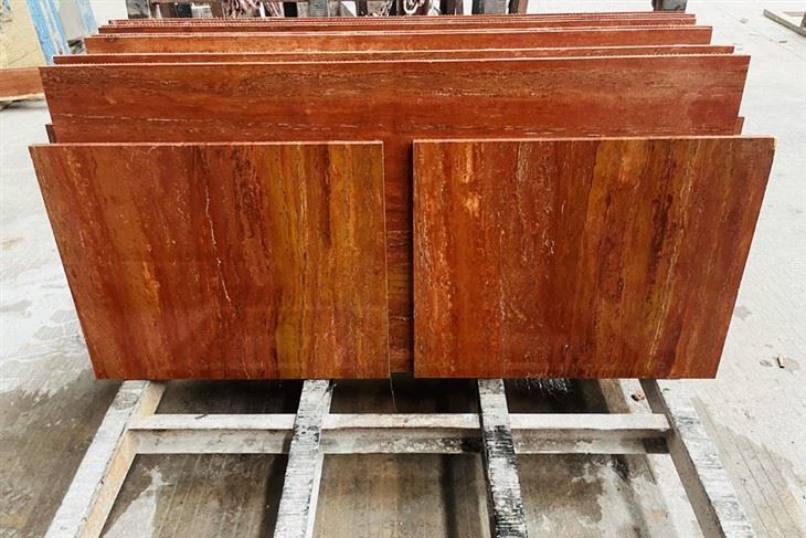 Red Travertine Tiles