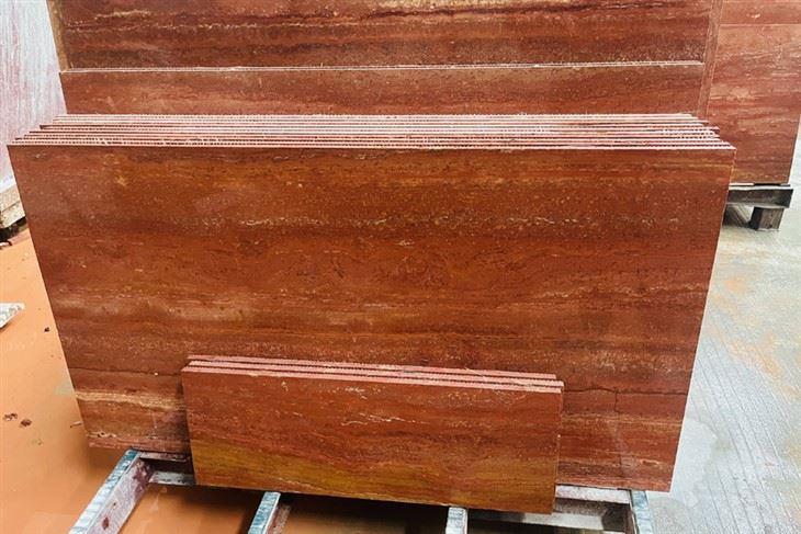 Red Travertine Tiles